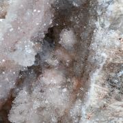 Quartz with several associated minerals