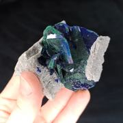 AZURITE and MALACHITE - Milpillas Mine, Mexico