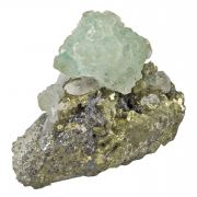 Fluorite With Chalcopyrite