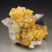 QUARTZ, CHALCOPYRITE