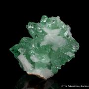 Fluorapophyllite with Stilbite (old style)