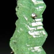 Tsavorite with Pyrite