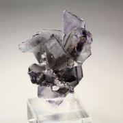 new find - FLUORITE - SPINEL LAW TWIN