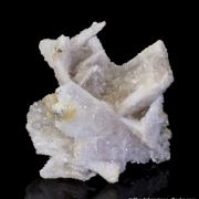 Anglesite on Cerussite