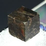 Pyrite coated with Limonite