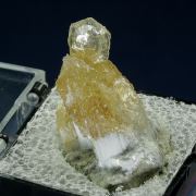 Calcite (pseudo Ulexite) with Ulexite