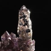 Amethyst with Goethite / Hematite - Rubeho Mountains, Kilosa District, Morogoro Region, Tanzania