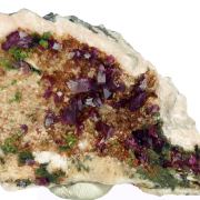 Roselite, cobaltoaustinite, dolomite