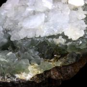 Prehnite, Calcite.