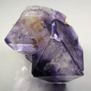 FLUORITE with PHANTOMS, QUARTZ - floater