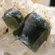 Apatite on Beryllonite