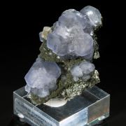 Fluorite & Fluorapatite on Muscovite