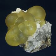 Fluorite on Quartz