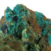 Lavendulanite With Azurite