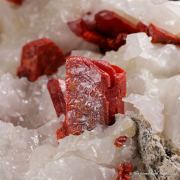 Realgar and Calcite