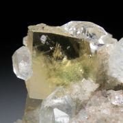 Calcite with Apophyllite