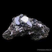 Hematite on Hausmannite