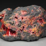 REALGAR, CALCITE