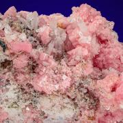 Rhodochrosite  & Quartz