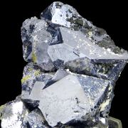 Galena, calcite