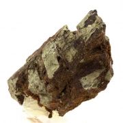 Ludlamite + Pyrite.