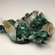 BARYTE, MALACHITE