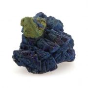 Chessylite ( Azurite ) + Cuprite.