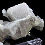 Baryte, Quartz, Stibnite.