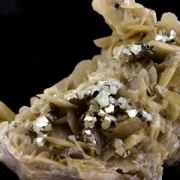 Siderite, Pyrite.