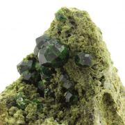 Andradite garnet.