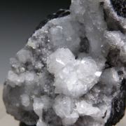 Fluellite with Wavellite