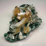 BARYTE, MALACHITE