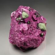 KOLWEZITE, DOLOMITE var. COBALTOAN DOLOMITE