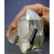 Tourmaline, Quartz