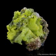 Pyromorphite cast after Cerussite