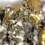 Chalcopyrite, Galena and Quartz