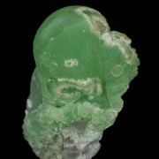 Smithsonite on Fluorite