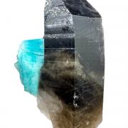 Amazonite, quartz var. smoky