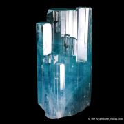 Beryl var. Aquamarine cluster