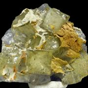 Fluorite, quartz, galena, siderite