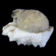 Calcite on Quartz