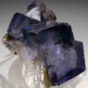 Fluorite on Quartz