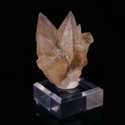 YTTROFLUORITE on CALCITE - Qinglong Mine (Dachang Mine), Qinglong, Qianxinan, Guizhou, China