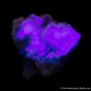 Fluorite with Calcite