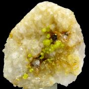 Pyromorphite, calcite UK CLASSIC