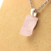 Raw Kunzite Necklace. 14.48 ct.