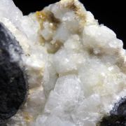 Fluellite with Wavellite