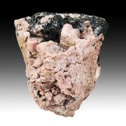 Rhodonite with Franklinite