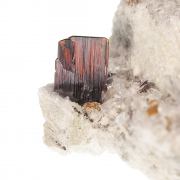 Brookite with Quartz Locality: Kharan District, Balochistan, Pakistan