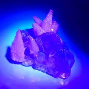 FLUORITE with PHANTOMS, CALCITE